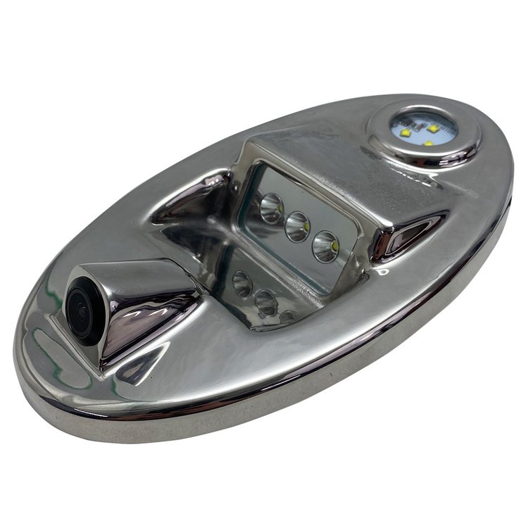 RSCCLED3 Professional 316 Stainless Marine-Grade Custom Docking LED & Camera Combo Lighting System