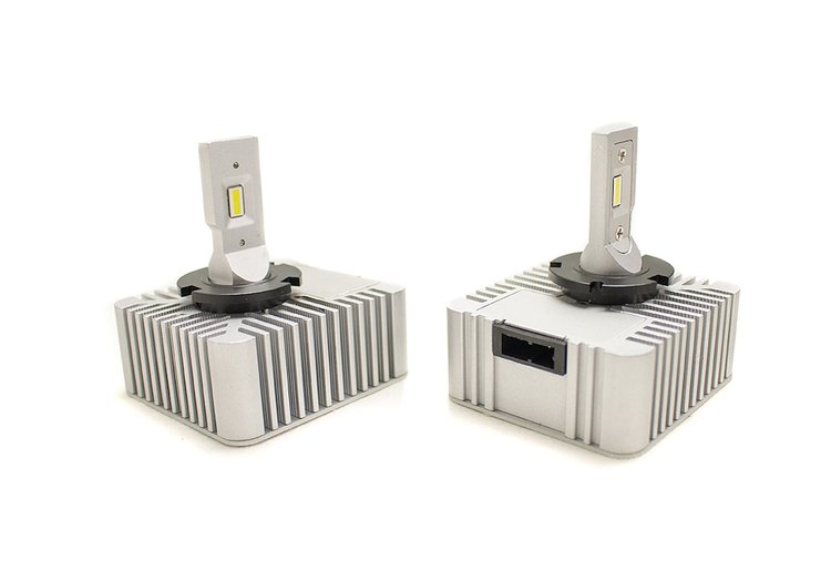 RSDSD1V2 D1 8000 Lumen D-Series Projector Compliant OEM Canbus LED headLight Kit 6000 Kelvin, Pair