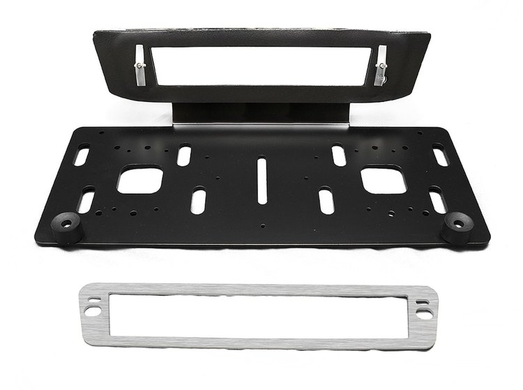 RSEHDCHGM 19 x 8 in. Heavy-Duty Lo Profile Mini Light Bar beacon Mounting Base Platform, Chevy & GMC, 3rd brake Light