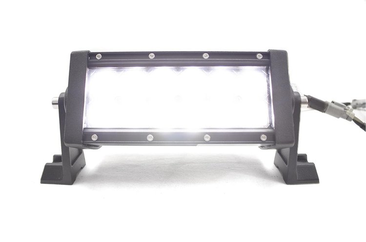 RS-LED-36W Street-Series 8 in. LED Light Bar, 36W/2,340LM, Includes Easy to install Wire Harness & Switch
