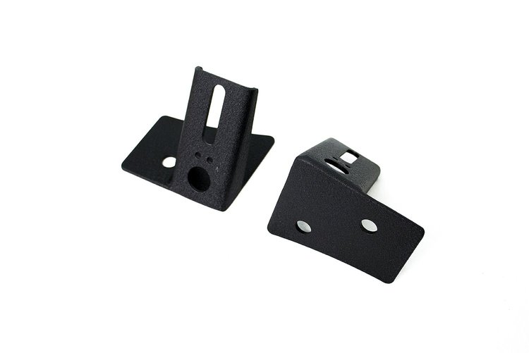 RS-NR-L12 Single 4.3 in. Spot Light Window Pillar Brackets, 07-17 Jeep Wrangler