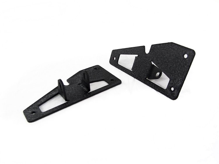 RS-NR-L16 Single 3x3 in. Spot Light Tail Light Brackets, 07-17 Jeep Wrangler