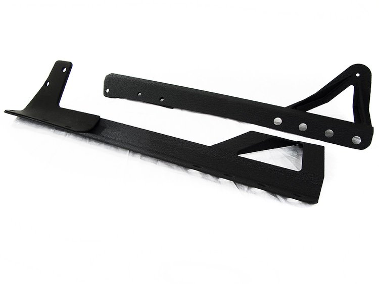 RS-NR-L19-1 50 in. Light Bar Window Pillar Brackets, 07-17 Jeep Wrangler JK