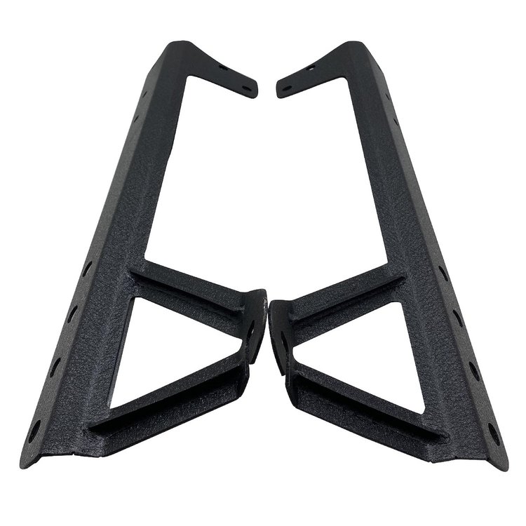 RS-NR-L19-2 50 in. Light Window Frame Mount Brackets, 07-15 Jeep Wrangler TJ 2-Door