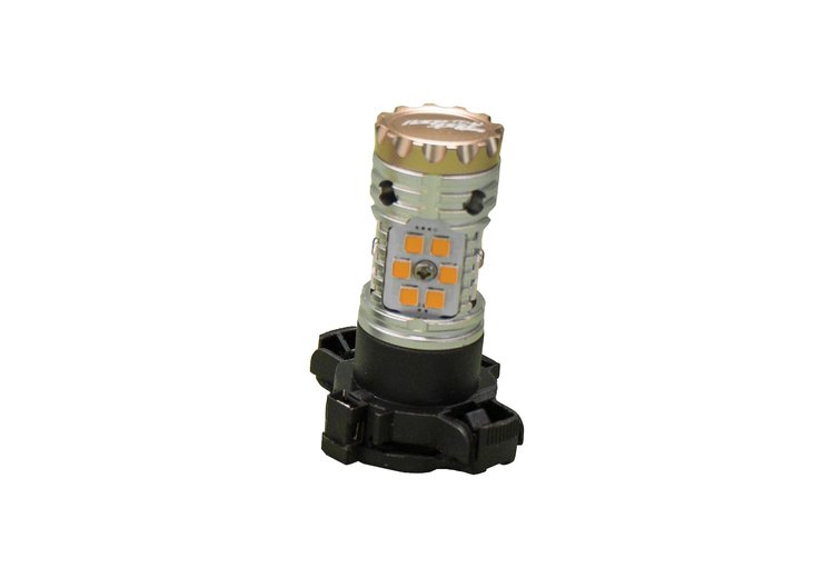 RSPY24WRFA PY24W NO-RAPID FLASH Canbus Turn signal LED Bulbs, AMBER, 9V-30V, 1860 lumens Epistar 3030 Super Bright, Pair