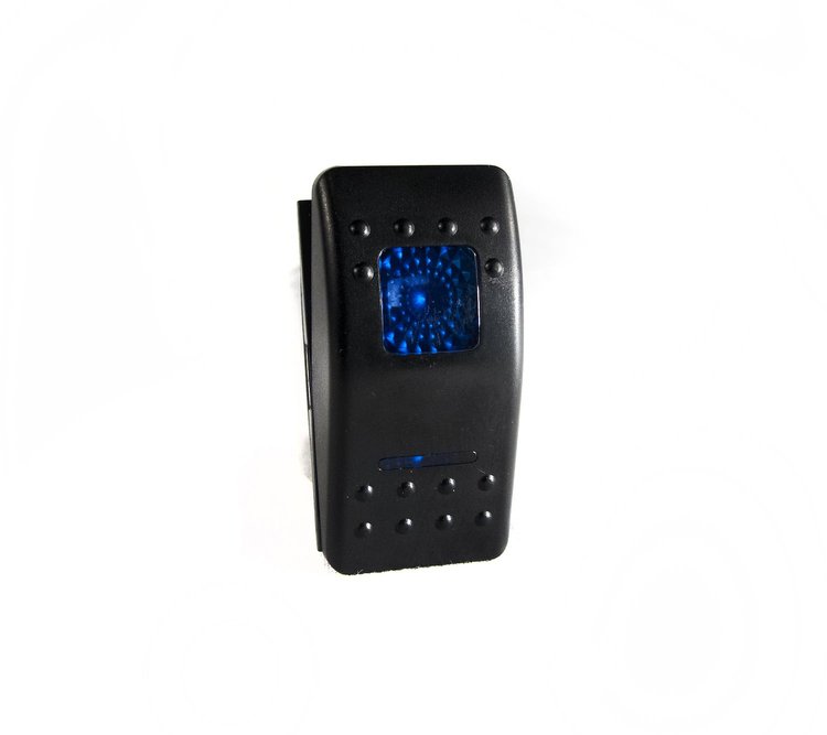 RS-RP12VB LED Rocker 12 V Switch, Blue