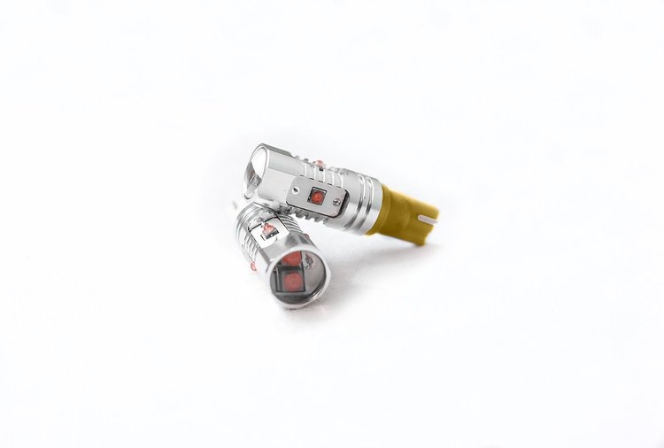 RST10HPA T10 BLAST-Series Hi-Power LED Replacement Bulbs, Pair, Amber Color