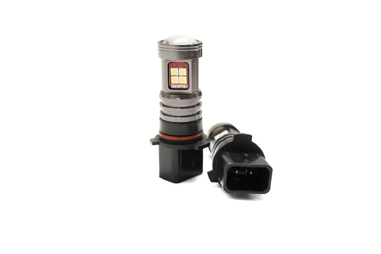 RSTBPSX26W-W Terminator-Series WHITE PSX26W Base LED Hi-Power Replacement Bulbs