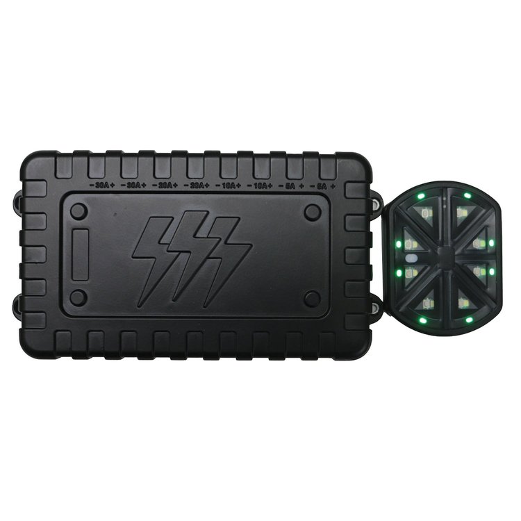 RSW80A 8 Gang DC12 V 80-Amp Lightning-Series Long Range Wireless Source Control Switch Power System