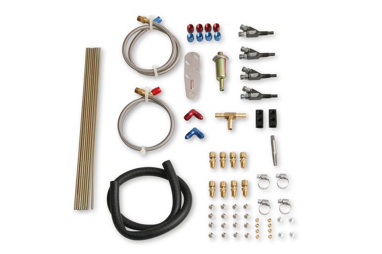 Half Nitrous Plumbing Kit Direct Port Fogger