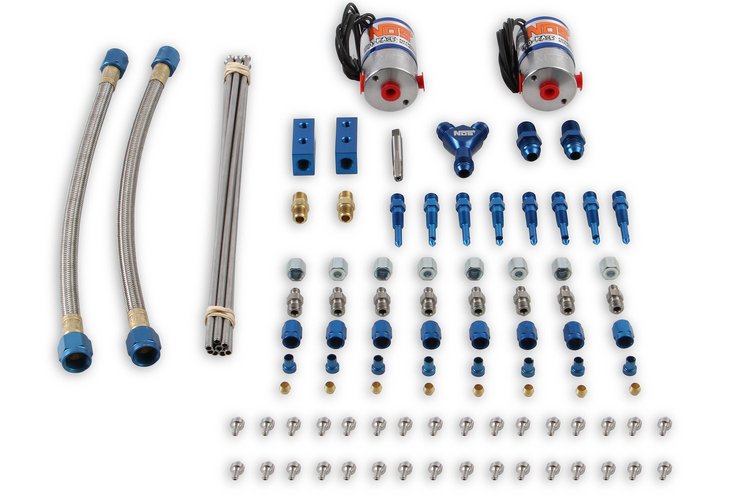 Pro Race Fogger Single Stage Dry EFI System 8 NOS fan spray nozzles