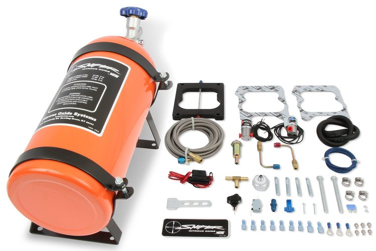 Sniper Nitrous System Quadrajet and Spreadbore 4-bbl Carbs
