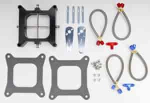 Double Cross Plate Jets and Plumbing