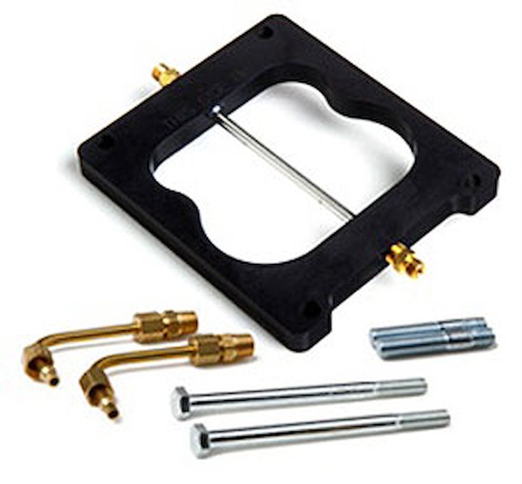 Powershot Carburetor Injector Plate Quadra-Jet And Holley Spread Bore Carb