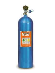 Nitrous Bottle Electric Blue Finish
