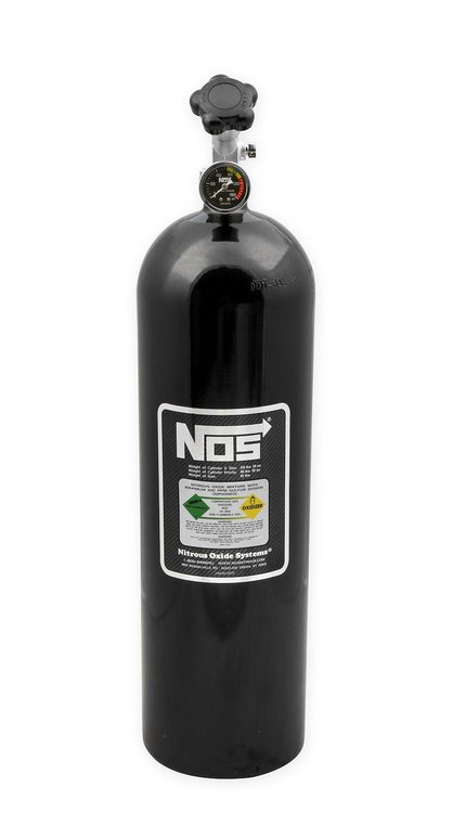 Nitrous Bottle 15 lbs. Black Finish