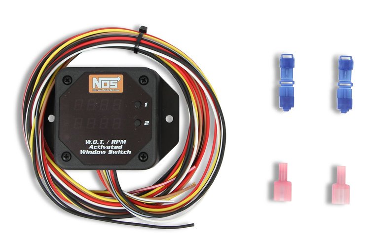 WOT/RPM Activated Window Switch