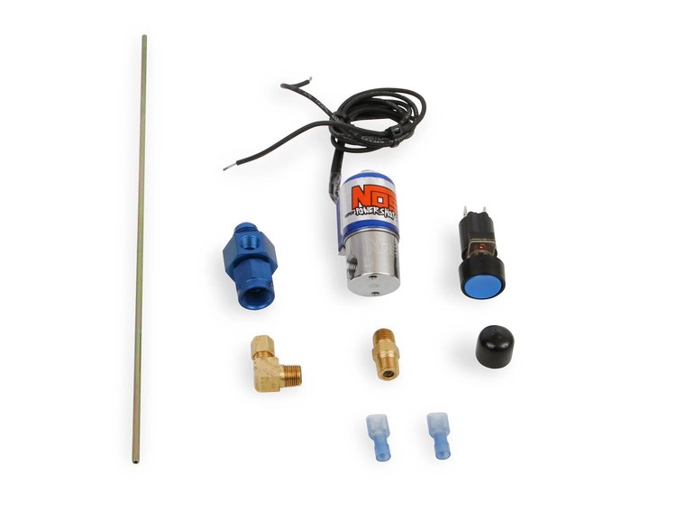 Nitrous Purge Valve Kit -6 AN Line [Blue Finish]