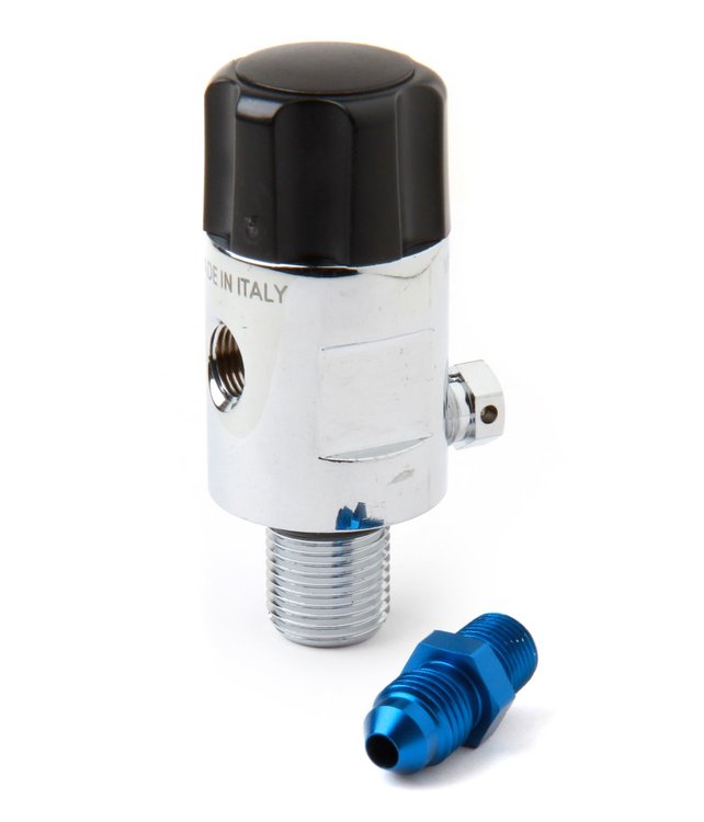 Mini Hi-Flo Nitrous Bottle Valve For 10 oz. 5/8" Bottles