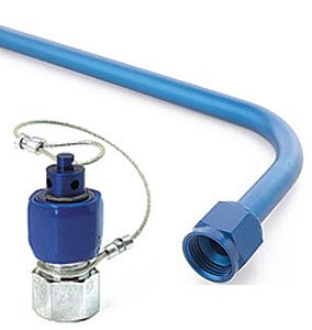 Blow-Down Tube & Blow-Off Adapter Kit -8AN (1st Generation Super Hi-Flow)