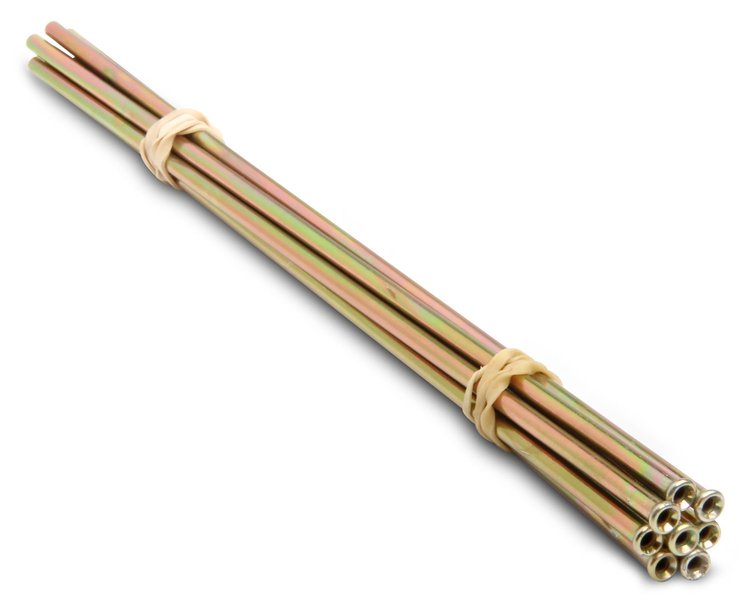 3/16" Steel High Pressure Tubing 12" Long