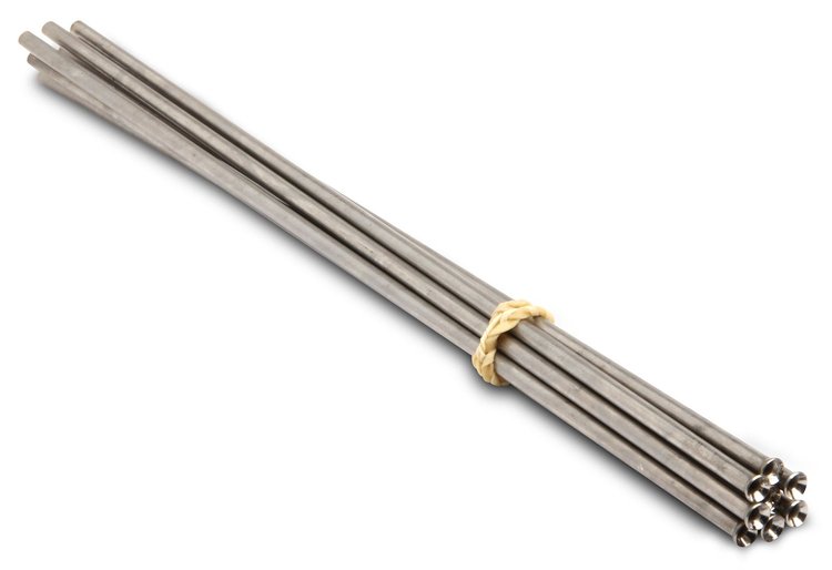 3/16" Stainless Steel High Pressure Tubing 12" Long