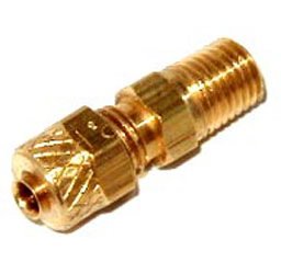 Compression Fitting 1/16" NPT - 1/8" Tube