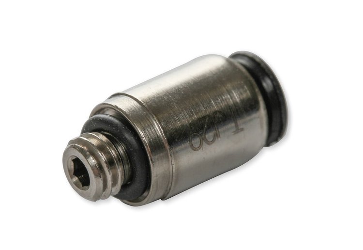 Push Lock Compression Fitting [10-32 Male to 1/8 in. Tube]