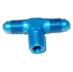Tee-Adapter Fitting 3AN x 3AN x 1/8" NPT