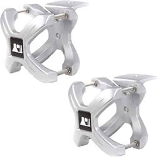 X-CLAMP  SILVER  PAIR  1.