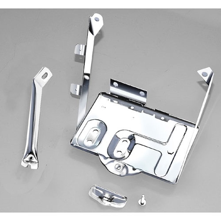 Battery Tray for 1976-1986 Jeep CJ5/CJ7/Scrambler, Stainless Steel