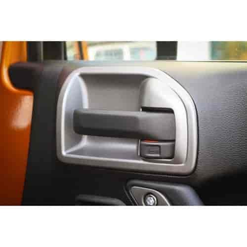 SILVER DOOR LATCH TRIM  F