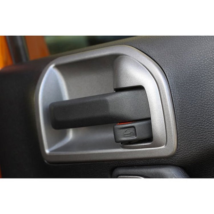 DOOR LATCH TRIM  CHARCOAL