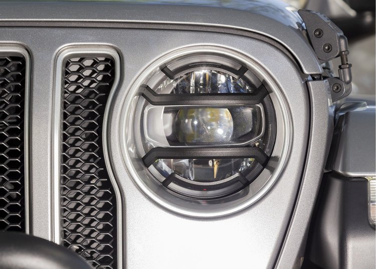 Elite Euro Headlight Guard Kit for 2018-2019 Jeep Wrangler JL