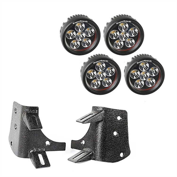 DUAL A-PILLAR LED KIT 3.5