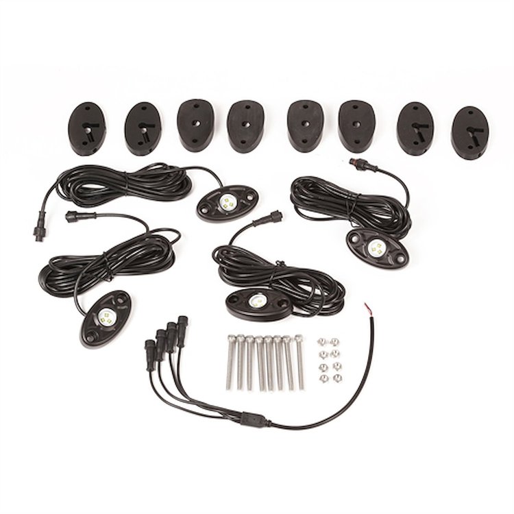 LED ROCK LIGHT KIT 4-PIEC