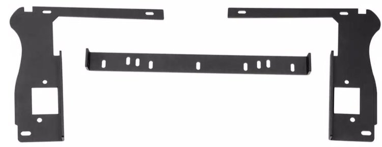 Grille LED Light Mount Bracket 2018-2019 Jeep Wrangler JL, 2020 Gladiator JT