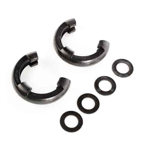 D-RING ISOLATOR KIT BLACK