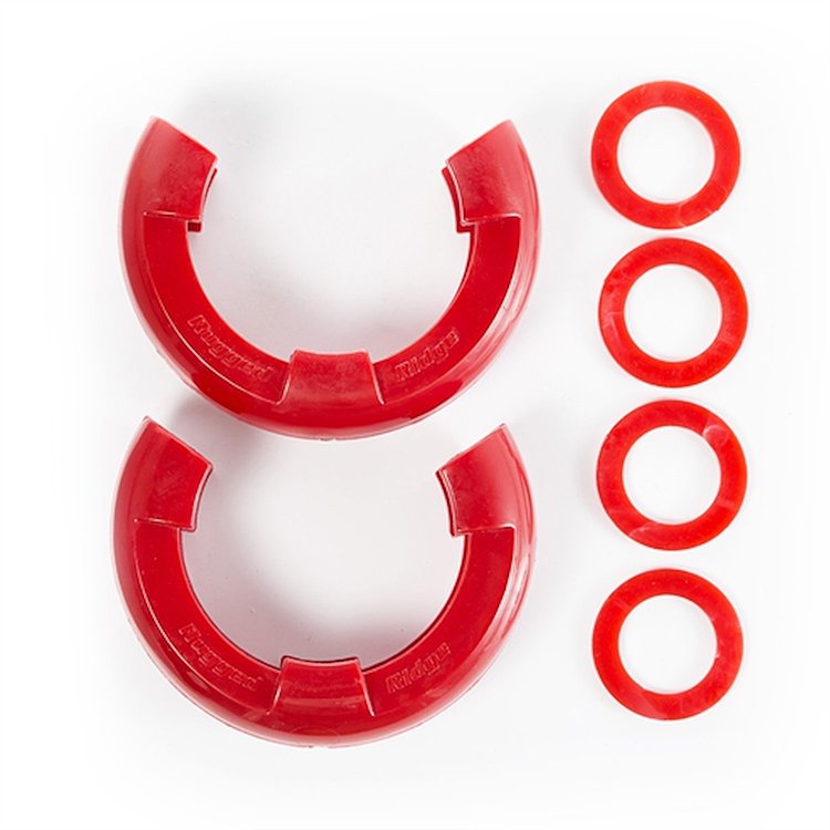 D-RING ISOLATOR KIT RED P