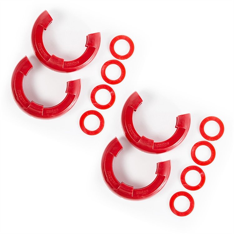 D-RING ISOLATOR KIT RED 2