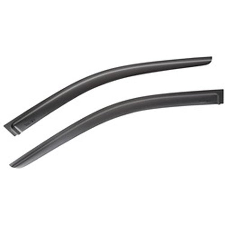 FRONT WINDOW VISORS BLAC