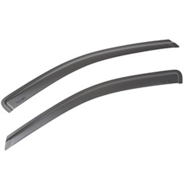 FRONT WINDOW VISORS BLAC