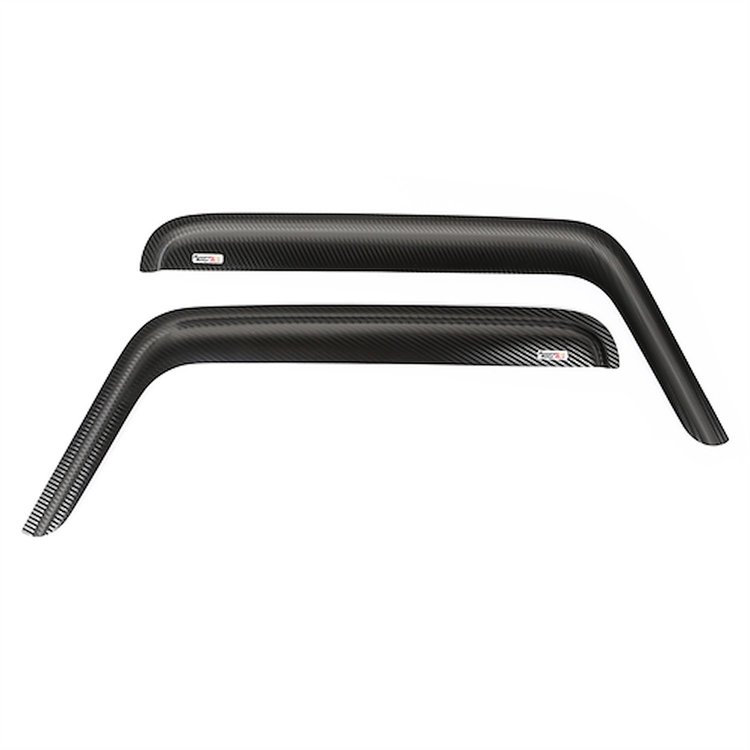 WINDOW VISORS CARBON FIBE