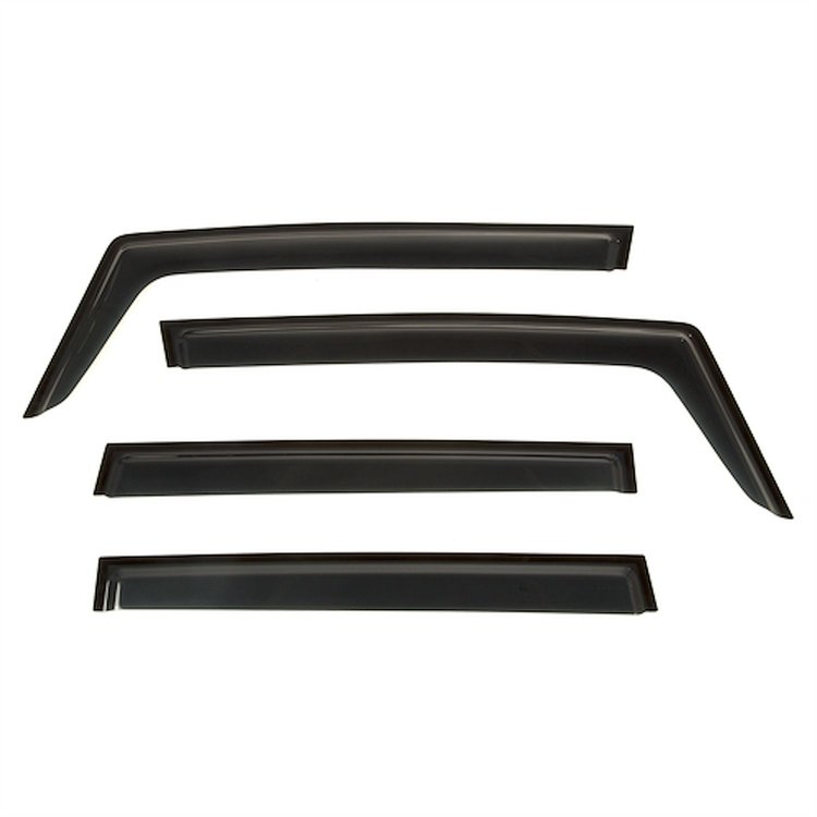 WINDOW VISOR 4-PC SET BLA