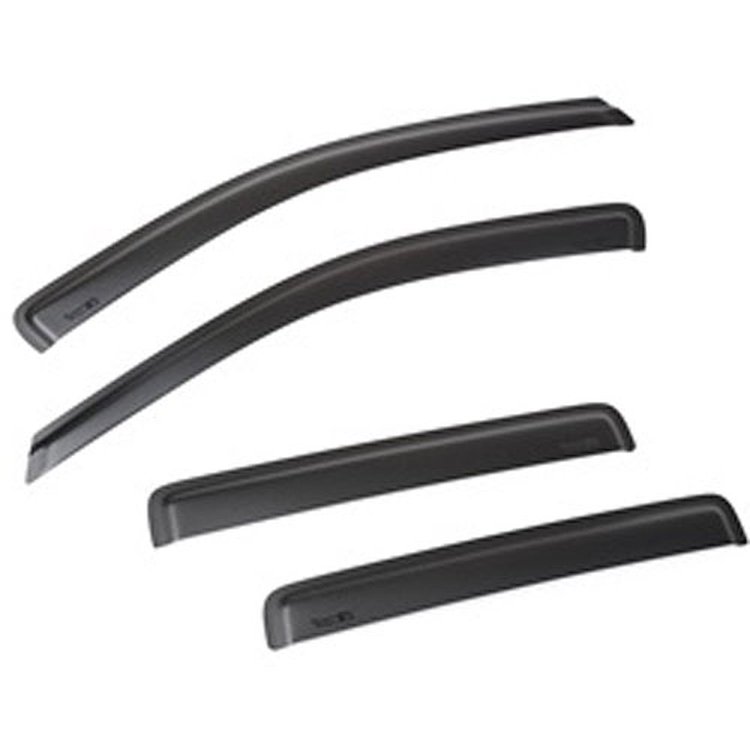 WINDOW VISOR KIT  BLACK