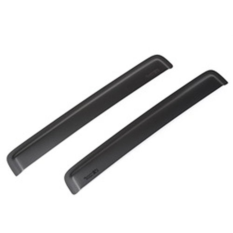REAR WINDOW VISORS  BLACK