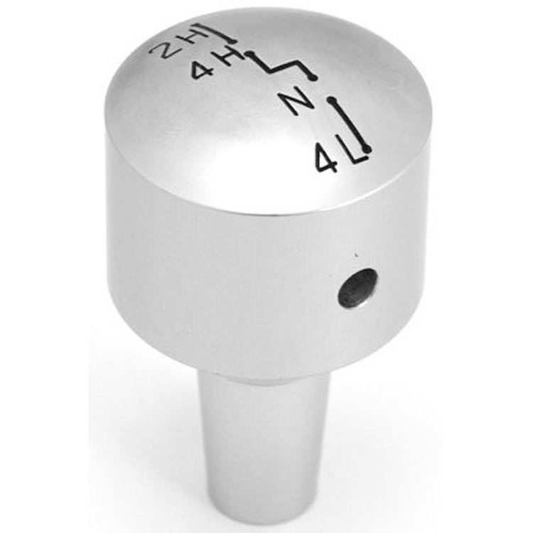 Billet Aluminum Transfer Case Shift Knob for 2007-2018 Jeep Wrangler JK