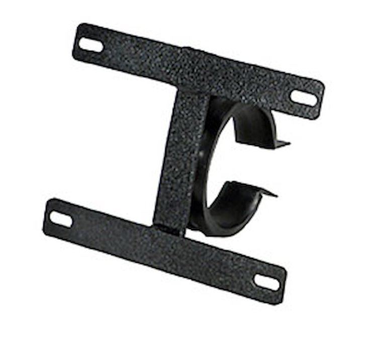 Tubular Bumper License Plate Bracket [Black]