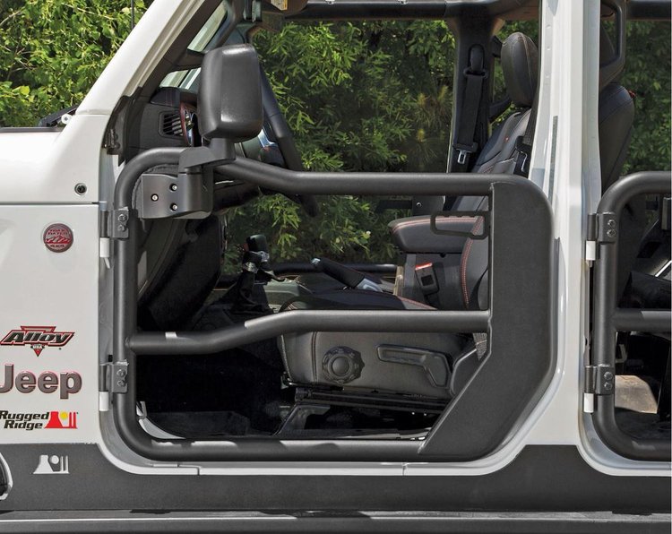 Front Tube Doors for 2018-2020 Jeep Wrangler JL and Unlimited Models