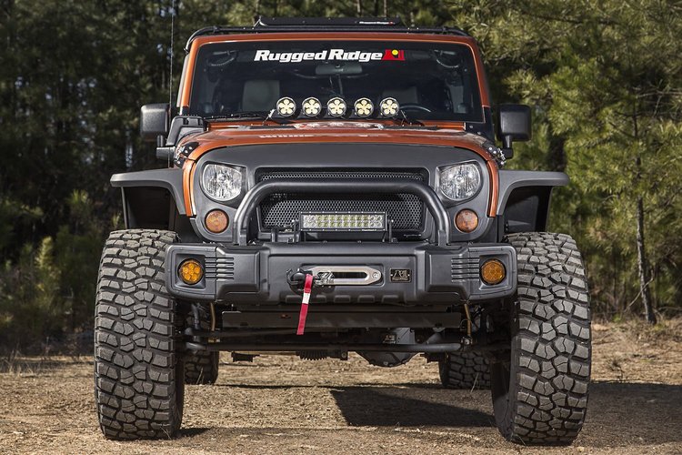 Spartacus Stubby Bumper for 2007-2018 Jeep Wrangler JK